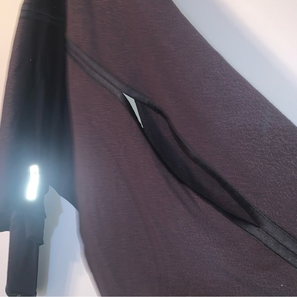 Lululemon Vinyasa Wrap Running Luon Spray Jacquard Black Cherry Black / Black - Picture 6 of 8